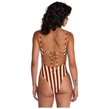 RVCA Swimsuit 23O182621-YDJ0 For Women In Color Red - Red - View 2