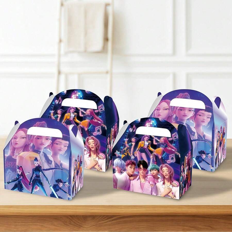 Hasbro 12 piezas Accesorios de dibujos animados Caja de trompeta de fiesta, Decoración de fiesta de caza de magos, Regalos pequeños, Rellenos de calcetines navideños, Estilos aleatorios para amigos y familiares - Multicolor - Ver 1