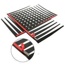 2 miếng dán xe hơi hình lông mi đen sáng tạo, thích hợp cho ô tô. - A - Xem 3