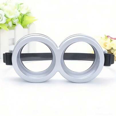 1 Cặp kính 3D tròn độc đáo (Không kèm tròng kính) - Phụ kiện hóa trang độc đáo, thiết kế bền và thoải mái - Thích hợp cho các bữa tiệc hóa trang, nhập vai và các lễ kỷ niệm - Chất liệu cao cấp, không cần pin - Món quà hoàn hảo cho sinh nhật, Halloween, Giáng sinh, Lễ Tạ ơn, Lễ Phục sinh, Ngày của Mẹ, Lễ tốt nghiệp, Ngày của Cha, Ngày Quốc khánh, phù hợp cho phụ nữ