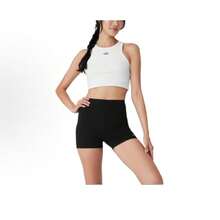Alo Yoga Aspire Aspire JISOO Series Brand Logo Solid Color Slim Fit Comfortable Breathable Yoga Vest Short Sleeve Top Women's - 白色 - 查看 1