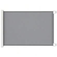 Retractable Pet Safety Gate, Folding Dog Barrier, Grey - T0001-01-5755 - View 12