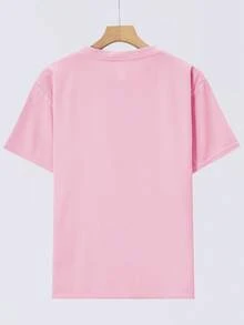 Tween Girls T-Shirts - Pink - View 2