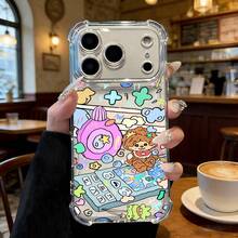 スマホケース クリアTPU 高透過 エアクッションケース 四隅耐衝撃 シンプルおしゃれ 柔らかTPU 全面保護 耐衝撃 傷防止 カメラレンズ保護 17pro Max/17pro/17/11/12/13/14/15/15Pro/15PluS/15Pro Max/16/16Pro/16PluS/16Pro Max/MIN/X/XR 対応 インスタ映え 大人上品 プレゼント - 透明 - チェックする 1