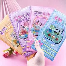 Set de 4 pegatinas 3D en relieve - Ideal para scrapbooking, decoraciones DIY y pequeños regalos - Multicolor - Ver 5