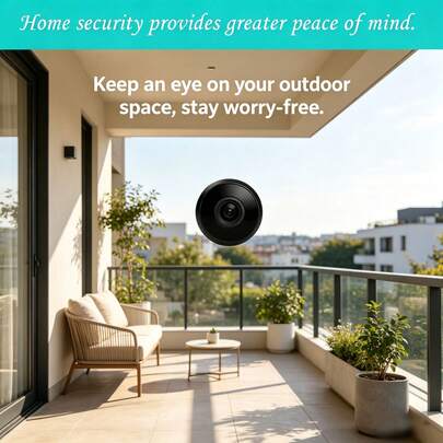 D2 Mini Security Camera, 1080P HD WiFi Home Indoor Outdoor Camera For Baby/Pet/Nanny, IP Camera Remote Viewing For Security With IOS,Android Phone APP