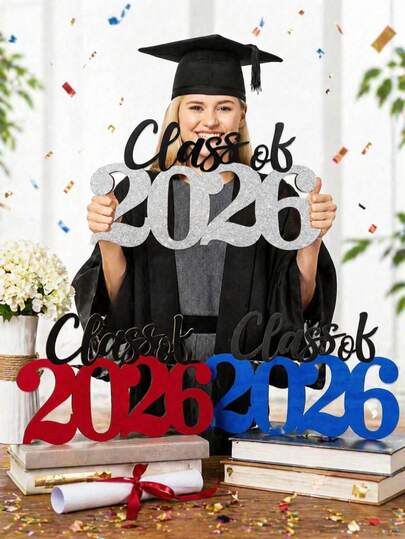 Trang trí tốt nghiệp bằng gỗ trắng năm 2026 - Phụ kiện chụp ảnh và trang trí tiệc tốt nghiệp năm 2026, bảng hiệu tốt nghiệp năm 2026, trang trí tiệc tốt nghiệp, quà tặng cho con trai/con gái tốt nghiệp đại học/cử nhân/thạc sĩ, trang trí tiệc tốt nghiệp, trang trí cây tốt nghiệp.