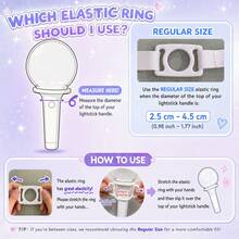 Dây đeo gậy phát sáng K-Pop, Dây đeo vai gậy phát sáng K-Pop, Dây đeo chéo di động để trưng bày gậy phát sáng K-Pop, Dây đeo điều chỉnh được, Phù hợp với hầu hết các loại gậy phát sáng K-Pop, Phụ kiện gậy phát sáng K-Pop, Phù hợp cho các buổi hòa nhạc, Tiệc tùng, Trò chơi và Sự kiện, Phù hợp với gậy phát sáng chính thức của SKZ//Stray Kidz//Twice///TXT//G-Dragon//EXO/AESPA/Army Bomb. Không bao gồm gậy phát sáng. - Nhiều màu - Xem 6