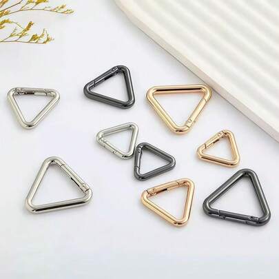 Khóa tam giác, khóa lò xo, móc ba lô, khóa tháo nhanh, phụ kiện kim loại