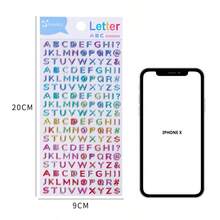 1pc 3D Colorful Dimensional English Letter Stickers, Early Education Stickers For Children, DIY Decorative Stickers, Suitable For Phone Cases, Diaries, Notebooks, Gifts, Toys For Toddlers - Multicolor - View 12