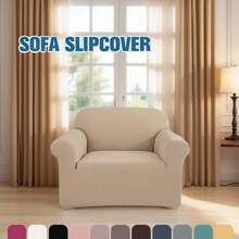 Armless Sofa Cover 3-Seater Sofa Bed Cover Stretch Armless Sofa Bed Cover Armless Fabric Sofa Cover Cotton Elastic Sofa Cover Armless Sofa Cover For Folding Sofa Stretch Sofa Cover Plush Thick Solid Color 3-Seater Full Folding Sofa Fabric Sofa Furniture Protector Cover Armless - Multicolor - View 32