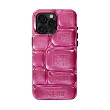 Bubble Style Printed 3D Effect Tough Phone Case, Cool Crush IceCube Phone Case, 3D Visual Printed Graphic Hard Phone Cover, Phone Accessories Fundas Squishy Phone Case Valentine's Day Gifts Summer Phone Case Clear Phone Case Cheetah Print Phone Case - đen - Xem 9