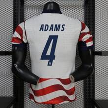 2026 World Cup USA National Team Jersey, Short Sleeve Football Fan & Player Edition - USA Home Game #4 - View 3