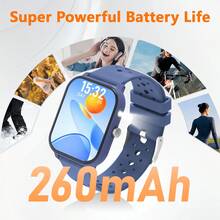 1.83" HD Full Touch Screen Unisex Smart Watch - Wireless Calling, Message Push, Multiple Sports Modes, Music Player, LED Light, Gift - View 10