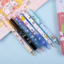 1/6 chiếc bút bi bấm nút, thiết kế hình SNOOPY dễ thương, kiểu dáng Kawaii thời trang, màu trung tính, chất lượng cao, tiện dụng cho học sinh, thi cử, tốt nghiệp, tiệc tùng, quà tặng. - Nhiều màu - Xem 6