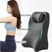 1pc Ergonomic Memory Foam Face Down Pillow, Soft Wedge Support, Suitable For Reading And Phone Use. Multi-Functional Lying Pillow, Slow Rebound Bed Pillow, Universal Adult Ergonomic Reclining Cushion, Neck Massage In Sitting Position, Removable Washable Pillow Cover - Multicolor - View 12