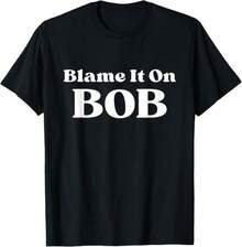 Blame It On - Fun Saying-Shirt  UK - 黑色 - 查看 4