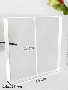 Personalized Acrylic Photo Frame, Customized Acrylic Photo Display Stand, Valentine's Day Gift (For Him/Her), Couple Photo Frame - Multicolor - View 14