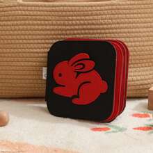 Black-Red-Black-White Visual & Cognitive Cloth Book, Colorful Design, Embedded Rich Patterns & Interesting Shapes, Helps Baby's Cognitive Development, Tear-Resistant Felt Book, Baby Toy Early Education 3D Book, Suitable For Baby's Visual Development Stage - Multicolor - View 10