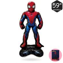 1pc 150cm Tall 3D Foil Balloon, Suitable For Birthday Party, Superhero Theme Party And Photography Props - View 1
