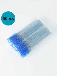 Bộ 50 cọ chuốt mascara dùng một lần, thích hợp cho nối mi/lông mày, cũng có thể dùng làm cọ kẻ mày, cọ tán phấn mắt, cọ xoắn ốc, v.v. - Nhiều màu - Xem 12