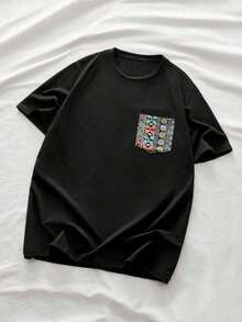 Dam-T-shirts - svart - Visa 6