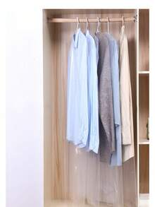 30pcs Transparent Garment Dust Cover Bags Set, Clothes Storage Organizer For Bedroom, Suitable For T-Shirts, Pants, Dresses, Blouses, Jumpsuits, Spring/Summer Tops - Thickness 2.2wire - View 6
