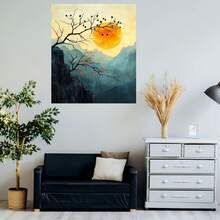 Kit de Pintura de Diamante 5D Hazlo Tú Mismo - Paisaje Escénico | Lienzo Completo de 11.8x15.7 pulgadas | Decoración de Pared sin Marco y Artesanía de Regalo - Enmarcado - Ver 5