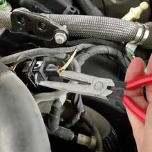 1 Set 8.26 Inch Electrical Connector Disassembly Tools, Electrical Long-Type Disconnector Pliers, Commonly Used For Disassembling Automotive Terminals, Durable Automotive Wire Terminal Repair Tools, Electrical Pliers Quick Disconnect, Plug Separator - A - View 7