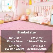 eluckya Plush And Thick Long-Pile Carpet, Super Soft And Comfortable Rug, Non-Slip Thick Pile Carpet, Suitable For Bedrooms, Living Rooms, Bathrooms, Dorm Rooms, Room Decor, Kitchen Essentials, Family Gatherings, Valentine's Day, Birthday Parties, Home Decor, Bedroom Decor. - Hồng - Xem 7