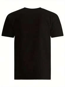 sión Walker, Texas Ranger |     Cómodo, transpirable, cuello redondo, patrón geométrico, estilo casual y deportivo, perfecto para ejercicio y fiestas. Tops holgados y cómodos para el verano. - Negro - Ver 2