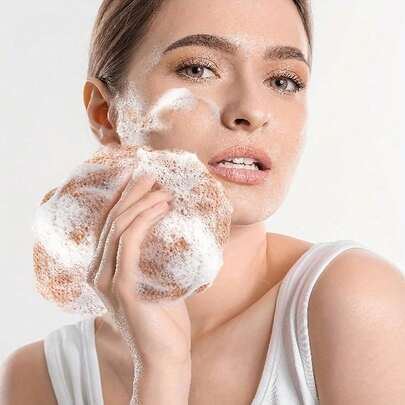 Bông tắm tẩy tế bào chết dạng lưới châu Phi, khăn tắm, khăn tắm nylon, thích hợp cho việc chăm sóc và làm sạch da hàng ngày, có thể loại bỏ hiệu quả các vết chai sần và làm cho da mịn màng và mềm mại hơn.