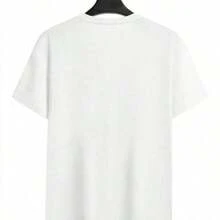 Modern Minimalist T-Shirt 2026 Summer Cartoon Character Tee Harajuku Pattern Print Sexy American Style Tee - White 11 - View 2