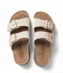Yokono Women Flat Sandals - 黃色 - 查看 4