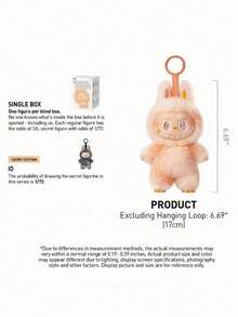 1 chiếc thú nhồi bông Monster 3.0 17cm trong hộp/túi bí ẩn, mô hình búp bê dễ thương. Quà tặng Ngày Valentine. Phiên bản dành cho người hâm mộ. Phụ kiện/Đồ chơi sưu tầm. Mặt dây chuyền thú nhồi bông hình thỏ dễ thương. Phụ kiện túi quà Ngày Valentine/Đồ chơi sưu tầm (Chỉ giao 1 sản phẩm, giao ngẫu nhiên). Forlabubu/Withlabubu, Hộp bí ẩn sưu tầm > Hộp bí ẩn sưu tầm > Văn hóa đại chúng/Nhân vật hộp bí ẩn/Đồ chơi bóp/Đồ chơi mềm/Quà tặng cho nam giới và sinh viên/Đồ chơi đầu ngón tay/Đồ nhồi túi quà tiệc/Đồ chơi bóp hình bánh bao/Đồ chơi mềm (Màu sắc/Kiểu dáng giao ngẫu nhiên) - Nhiều màu - Xem 6