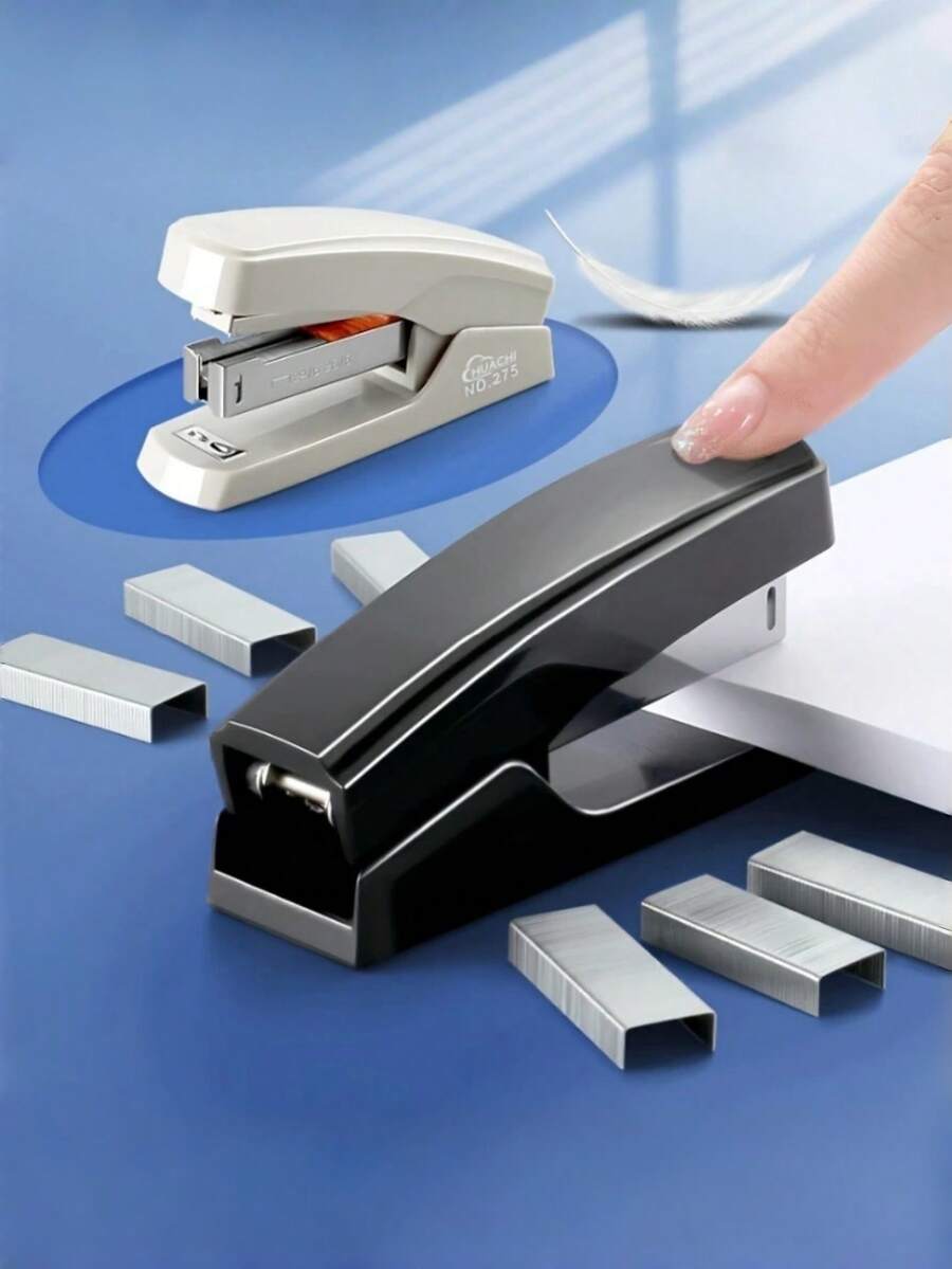 1 chiếc bấm ghim kèm 1000 ghim, bấm ghim đa năng hiệu quả, bấm ghim cầm tay để bàn.