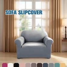 Armless Sofa Cover 3-Seater Sofa Bed Cover Stretch Armless Sofa Bed Cover Armless Fabric Sofa Cover Cotton Elastic Sofa Cover Armless Sofa Cover For Folding Sofa Stretch Sofa Cover Plush Thick Solid Color 3-Seater Full Folding Sofa Fabric Sofa Furniture Protector Cover Armless - Multicolor - View 13