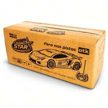 Atacarejo Kids Large, Super Fast Remote Control Racing Car With LED Headlight - 橘色 - 查看 8
