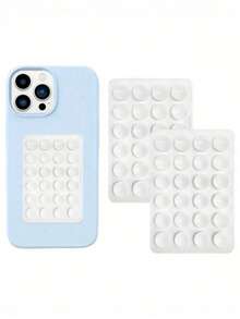 2 miếng dán điện thoại silicon hình nữ tính, keo dính chắc chắn, chống rơi, chống trượt, miếng dán mặt sau điện thoại, giá đỡ rảnh tay khi phát trực tiếp, giá đỡ selfie tái sử dụng trong phòng tắm. - Nhiều màu - Xem 11