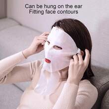 Disposable Face Mask, Face Mask Sheets Moisturizing Paper Disposable Face Mask Compressed Sheets For Home Travel Use DIY Skin Care - White - View 2