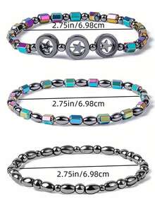 Unisex Magnetic Therapy Ankle & Wrist Bracelet, Dual-Use Compression Band, Ergonomic Design, Promotes Blood Circulation And Relieves Joint Pain - Multicolor - View 4
