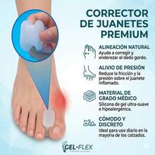 Gel Separators For Bunions And Toes (0.3 Inches) For Overlapping Bunion Toes, Toe Pain Relief - View 3