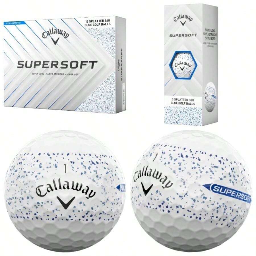 Supersoft Ball 2025, Popular Styles For  2026 Year - Splatter Blue - View 1