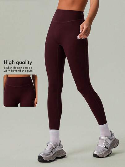 Women Outdoor Sports Pants High Waist Deep V Butt Lift Line Fitness Yoga Leggings Running Athletic Training Active Tights