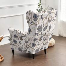 2pcs/Set Printed Tiger Pattern Sofa Slipcover, Single Seat Couch Cover, Dust-Proof For Living Room Bedroom Hotel, Suitable For All Seasons - Love In the Sky - View 5