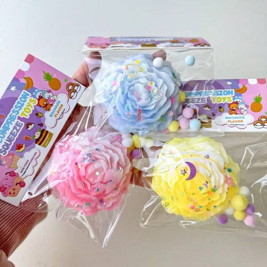 1 món đồ chơi bóp mềm hình hoa hồng sống động như thật, đồ chơi giảm căng thẳng, quà tặng DIY, thích hợp cho Ngày Quốc khánh Ả Rập Xê Út, Năm mới, Ngày Valentine, quà tặng người lớn, đồ chơi bóp mềm, quà tặng đám cưới/tiệc tùng. - Nhiều màu - Xem 1