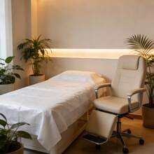 Ga trải giường massage dùng một lần, chất liệu vải không dệt, thích hợp cho massage, spa, thẩm mỹ viện và khách sạn, mềm mại, chống thấm nước, bền, hợp vệ sinh, chuyên nghiệp. - Nhiều màu - Xem 9