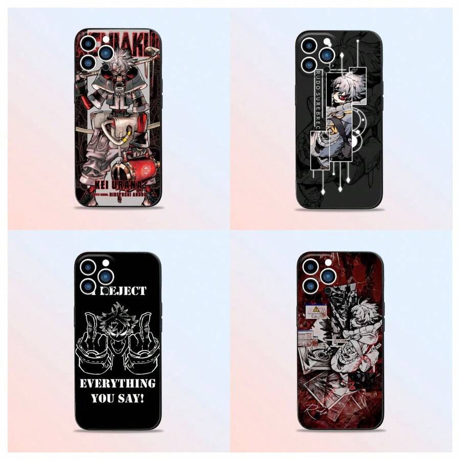 G-Gachiakutaaa,runge anime/industrial guerrero, industrial Residuos Anime Boceto Teléfono Caso, Oscuro Rojo Urbano Estilo Protector Fundas para teléfonos con personajes clásicos, populares, geniales y únicos, fundas para teléfonos con personajes de anime de alta popularidad, fundas para teléfonos de anime japonés, adecuadas para teléfonos Apple, , . PIXEL, funda para teléfono para iPhone 11/12/13/14/15/16/17 Pro/Pro Max, 14/15/16 Plus/17E, S20, S21, S22, S23, S24, S25, S26, A34, 5GA04E/M04, A05S Entrega local - 4 - Ver 1