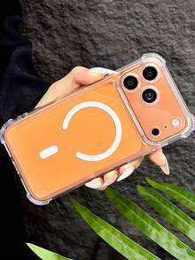 Ốp lưng từ tính bằng gel mềm trong suốt | Chống sốc & Mỏng cho iPhone 17, 16, 15, 14, 13, 12, 11 Pro Max - Trong sáng - Xem 7