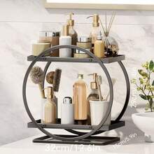 Ins Style Bedroom Cosmetic Storage Rack, Multi-Layer Perfume And Skincare Storage Box, Dormitory Desktop Organizer Display Shelf - View 12